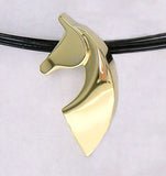 The Classic© Single Pendant in 14k Rose, White, or Yellow Gold