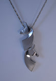 The Classic© Double Pendant 14K