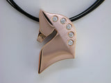 The Statement© in 14kt Rose Gold with White Diamonds